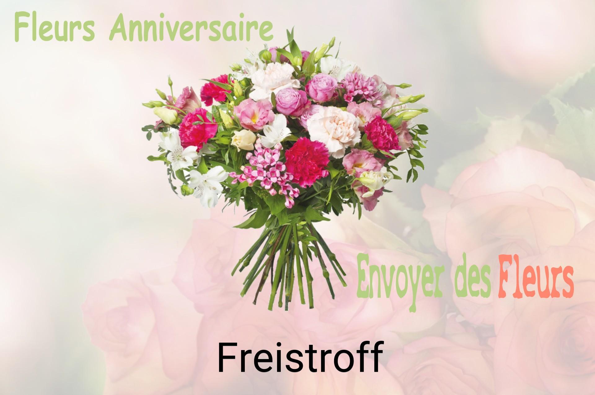 Bouquet de fleurs d’anniversaire livré à Freistroff