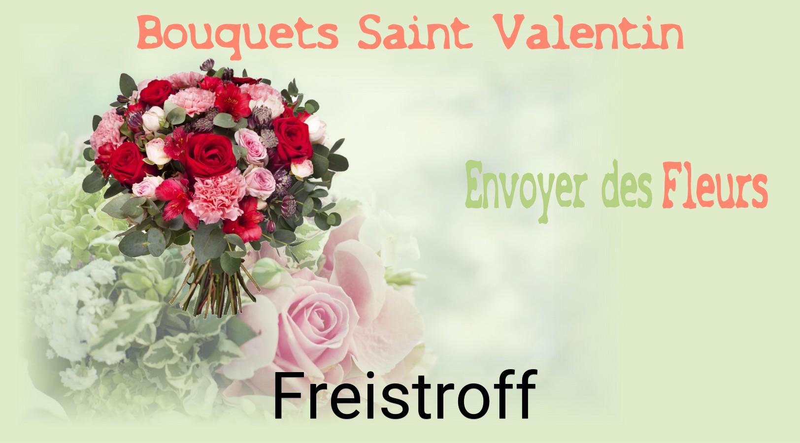 Roses de Saint-Valentin livrées à Freistroff